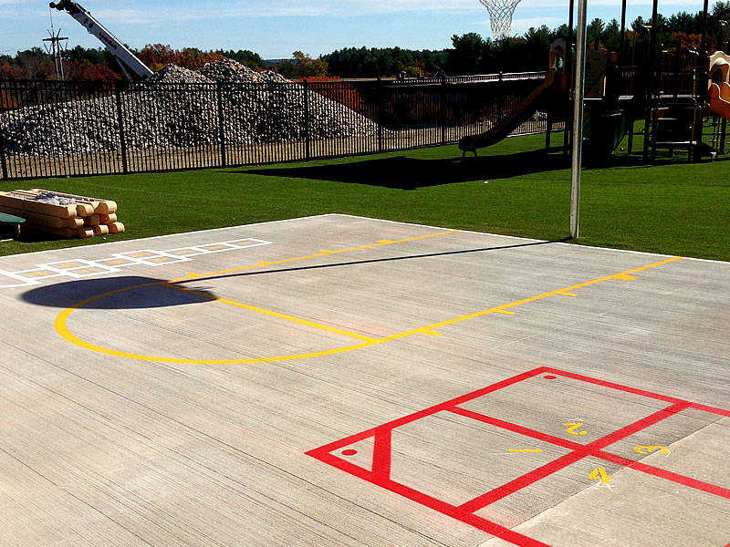 Pin Point Line Striping & Marking - Hopscotch Line Paint Marking